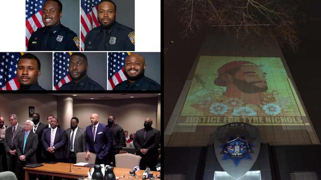 US: Five former Memphis police officers charged in Tyre Nichols’ case plead not guilty