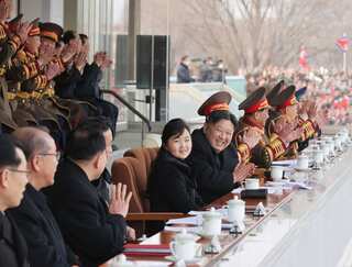 WATCH: Kim Jong Un’s daughter attends sports event in a rare public appearance