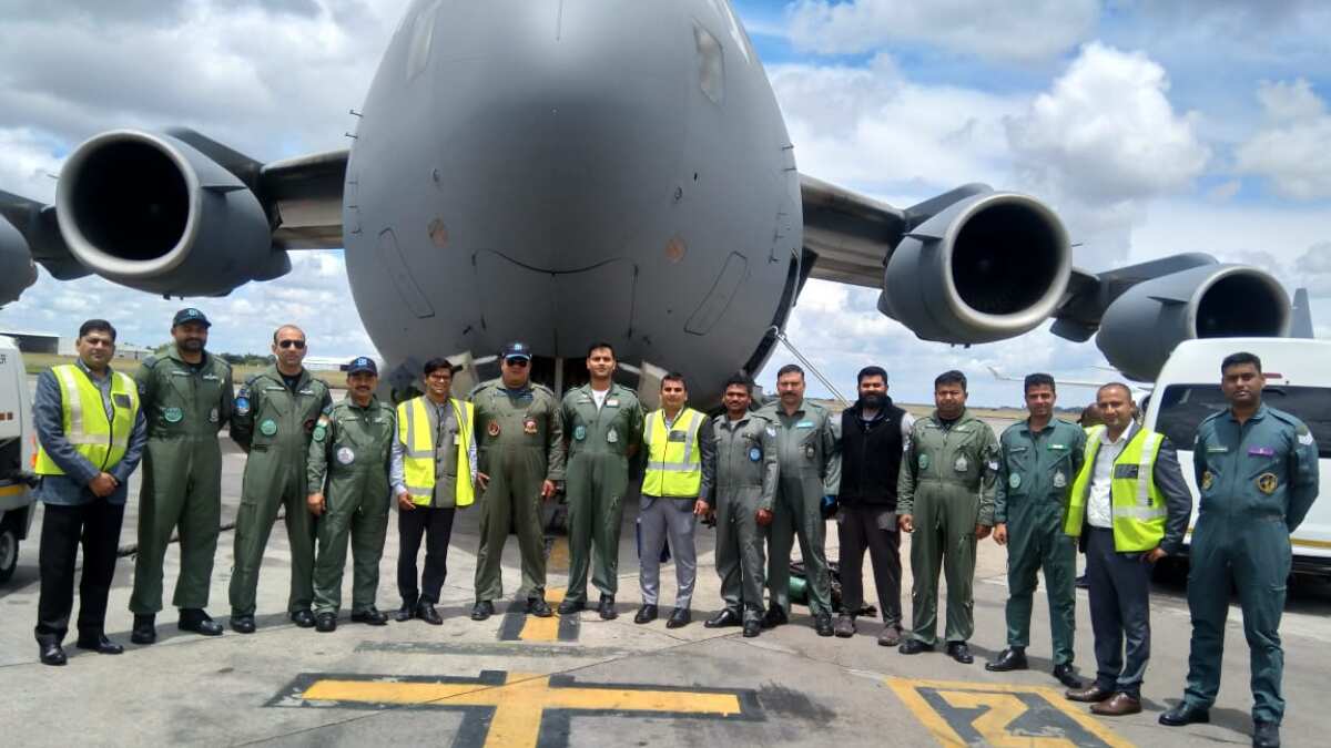 Indian Air Force's C-17 Globemaster aircraft