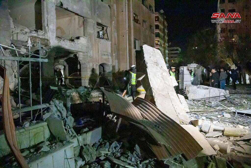 Syria: At least 15 killed as Israeli missile strikes building in Damascus