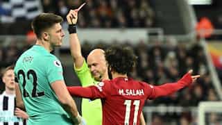 Nick Pope's red card against Liverpool leaves Newcastle in goalkeeping dilemma ahead of EFL Cup final