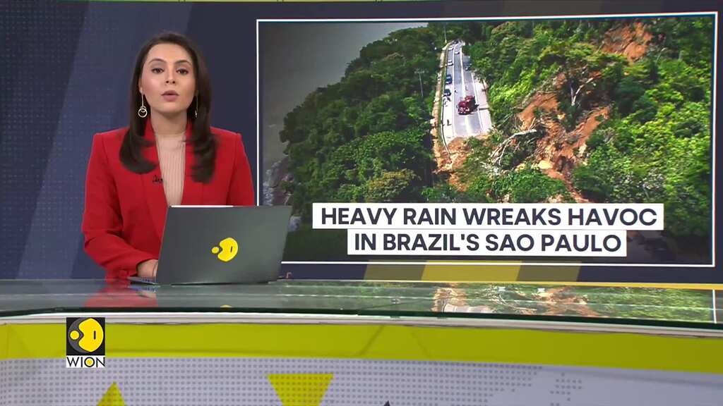 Heavy rain wreaks havoc in Brazil's Sao Paulo