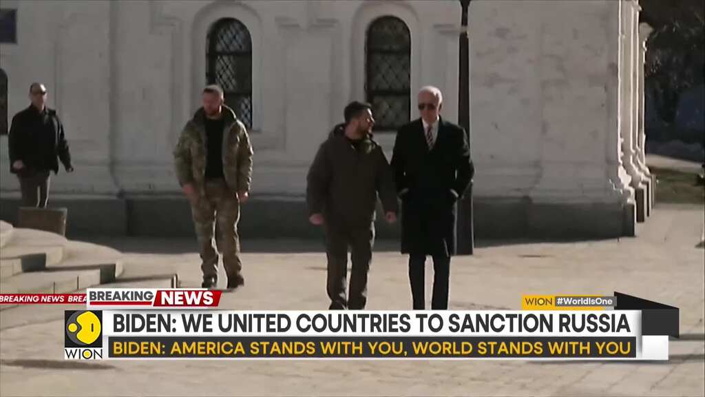 Director, Eurasia Democracy Initiative, Peter Zalmayev speaks to WION on Biden's visit to Ukraine