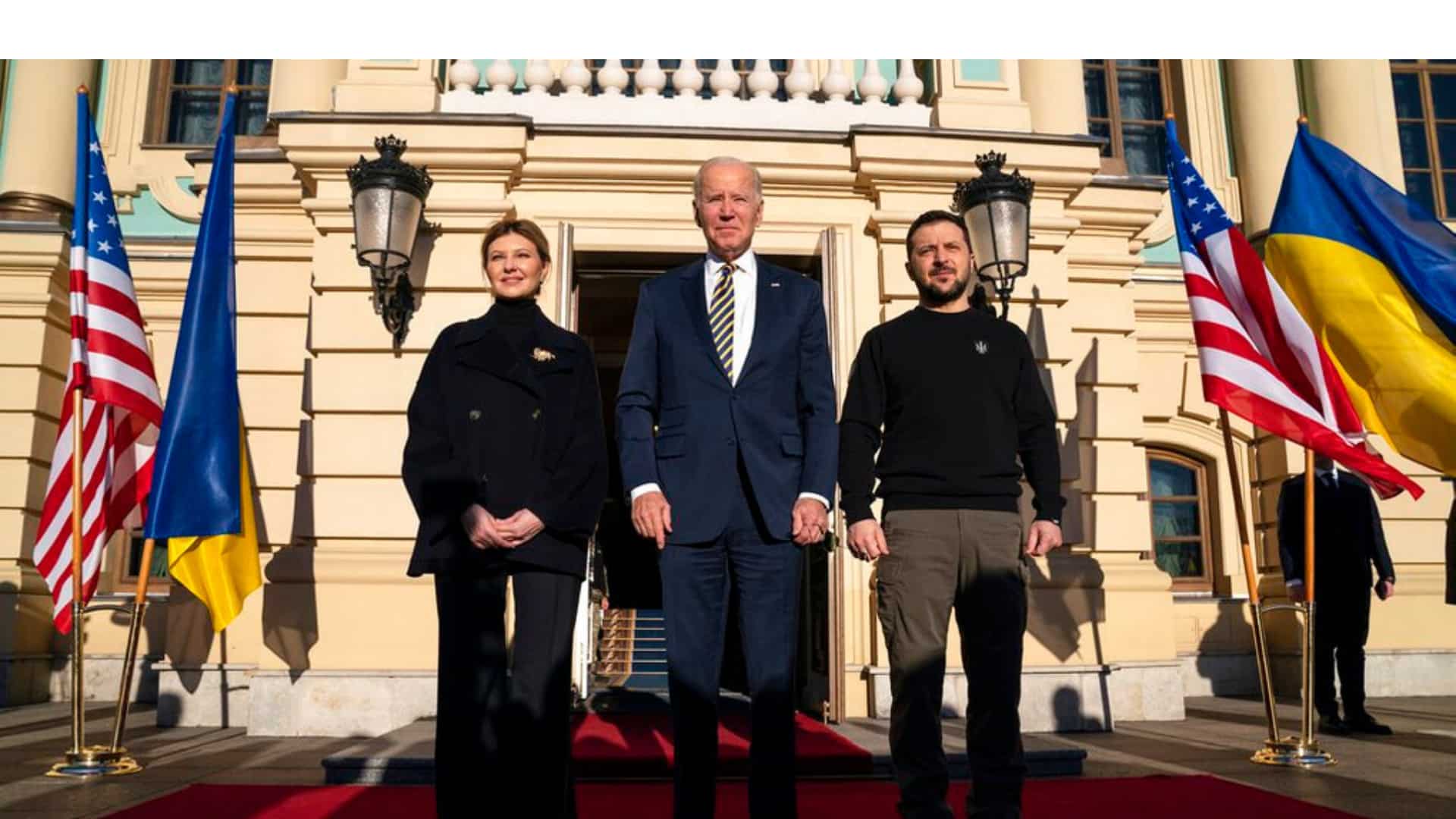 Biden visits Kyiv unannounced
