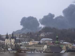 Lviv, Ukraine after one year of war