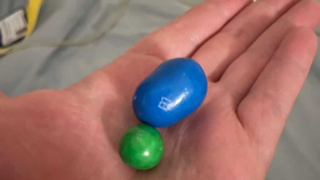 Man finds gigantic M&M candy, Guinness World Records responds