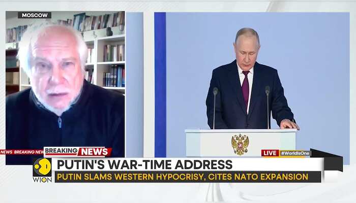 Russia-Ukraine war : Putin hits out at U.S.' global military presence