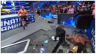 Former WWE official reacts to Bobby Lashley vs Brock Lesnar heated battle at Elimination Chamber