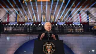 'Our support for Ukraine is unwavering,' says US President Joe Biden during his speech in Poland
