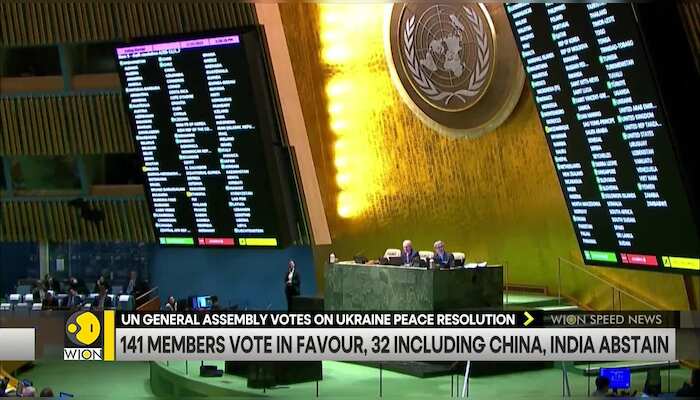WION Speed News: UN General Assembly votes on Ukraine peace resolution