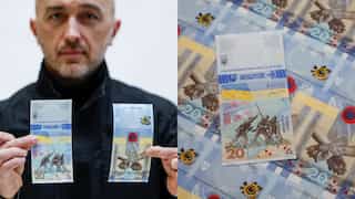 Bank of Ukraine unveils new banknote for anniversary of Russian invasion