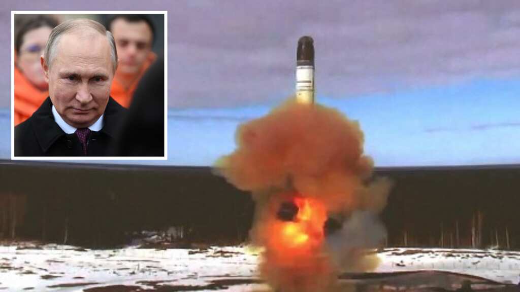 Russia-Ukraine war: Putin to deploy Sarmat missile system on combat duty this year