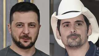 Country singer Brad Paisley releases new song featuring Volodymyr Zelenskyy