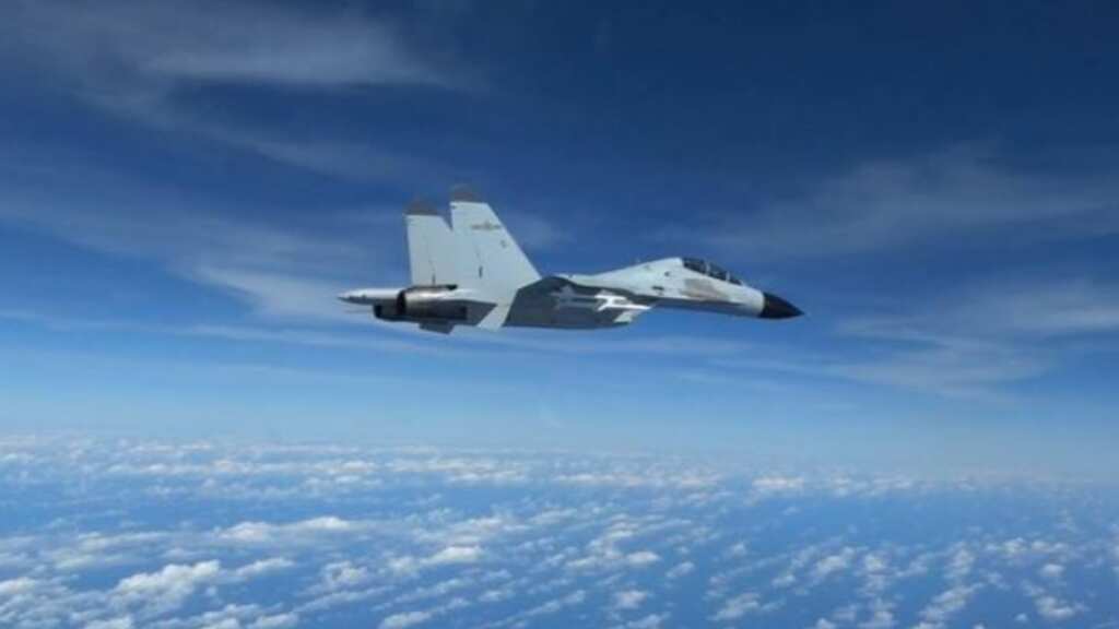 WATCH: US Navy plane confronted and warned by Chinese fighter jet over South China Sea