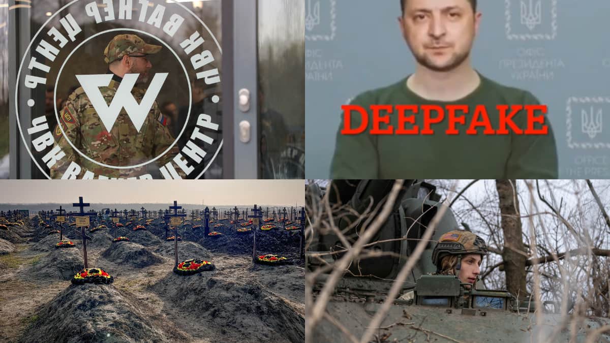 Deepfake, propaganda and disinformation | How Russia and Ukraine battled the information war Deepfake, propaganda and disinformation | How Russia and Ukraine battled the information war