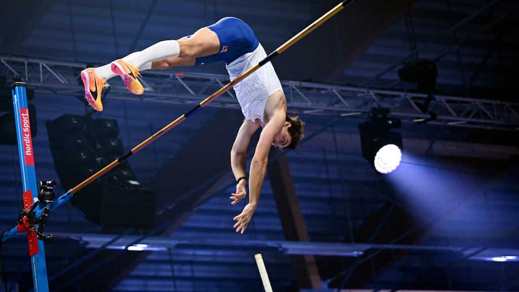 Sweden's Armand Duplantis does it again, sets new world record in pole vault