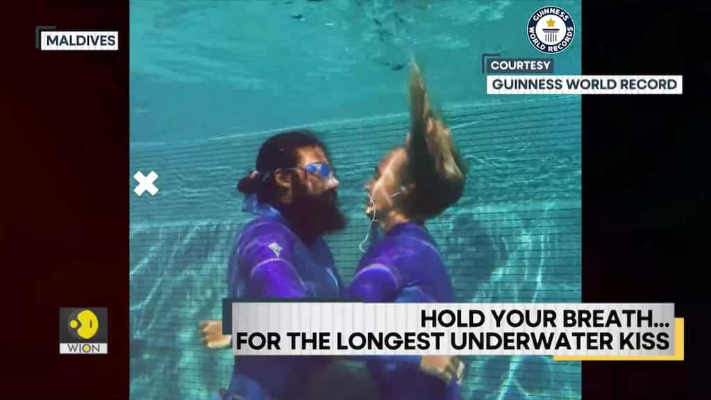 Inside South Asia: Hold your breath for the longest underwater kiss