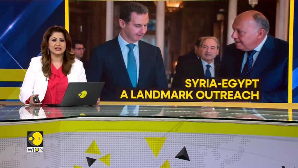 Egypt Foreign Minister visits Damascus