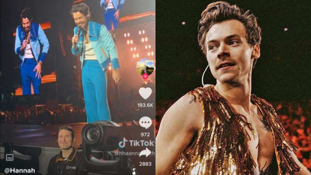 Harry Styles helps a fan propose to his girlfriend during Brisbane concert | Viral video