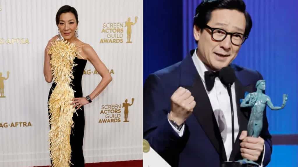 Ke Huy Quan makes history at SAG Awards! Becomes first Asian male film winner