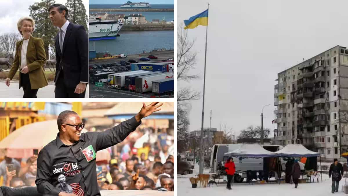 Top 10 world news: UK, EU finalise deal over Northern Ireland trade, Russia on China's peace plan, & more Top 10 world news: UK, EU finalise deal over Northern Ireland trade, Russia on China's peace plan, & more