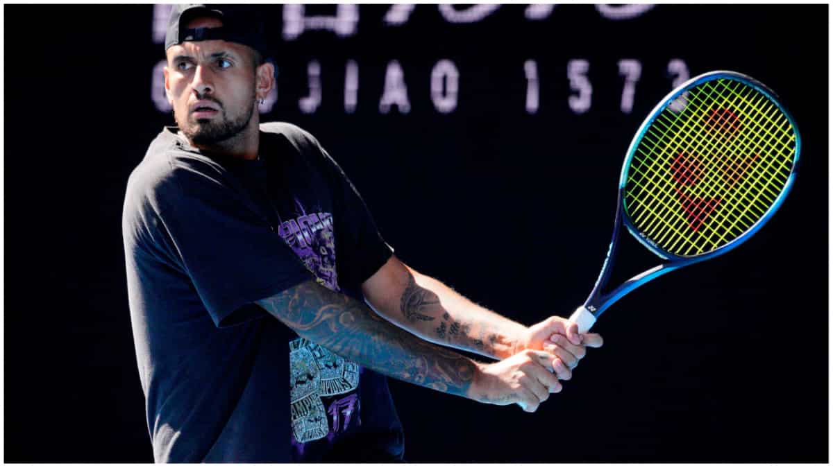 World No. 19 Nick Kyrgios withdraws from Indian Wells and Miami due to knee issue