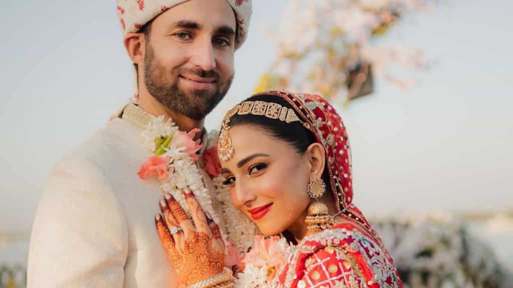 'Disgusted': Pakistani actress responds to being trolled for her Indian-style wedding dress