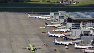 Russian military says it conducted drills during brief closure of St. Petersburg airport