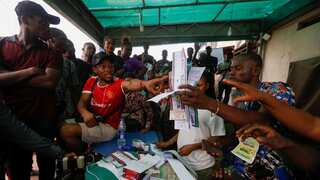 Nigerian opposition parties protest election results