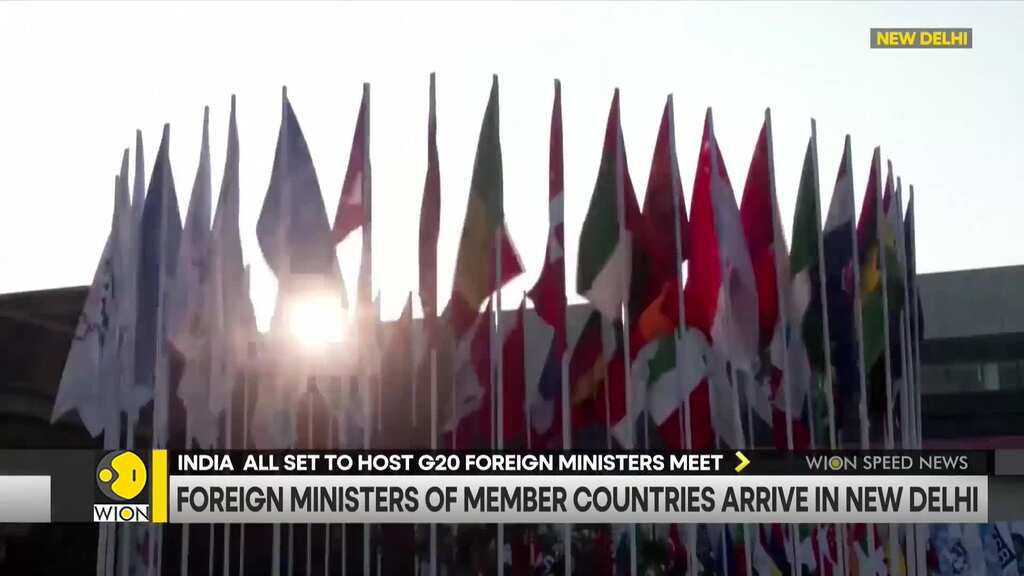 WION Speed News: India all set to host G20 foreign ministers meet