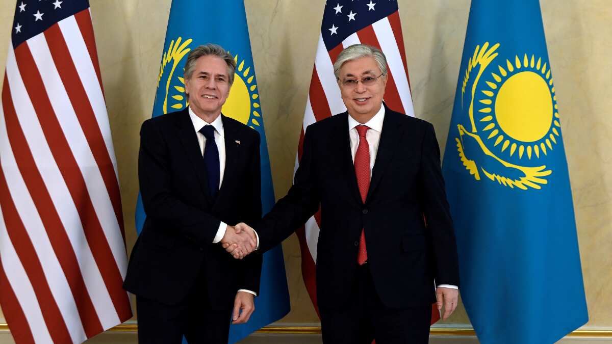 Blinken warns Central Asian countries about dangers of Ukraine conflict; seeks to bolster C5+1 group ties Blinken warns Central Asian countries about dangers of Ukraine conflict; seeks to bolster C5+1 group ties