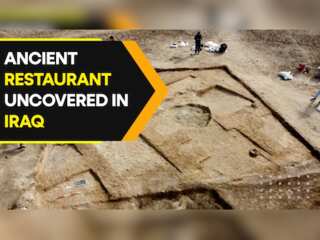 An ancient restaurant unearthed by archaeologists in Iraq