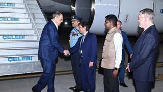 Russian Foreign Minister Lavrov reaches Indian capital for G20 foreign ministers' meet