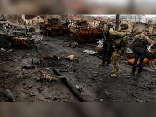 Rebuilding Bucha a year after Russia's massacre