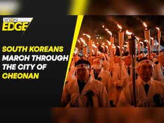 South Koreans hold an event to celebrate the March 1st movement