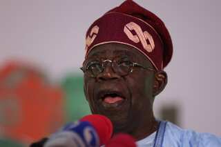 Nigeria's Buhari says president-elect Tinubu best man for job