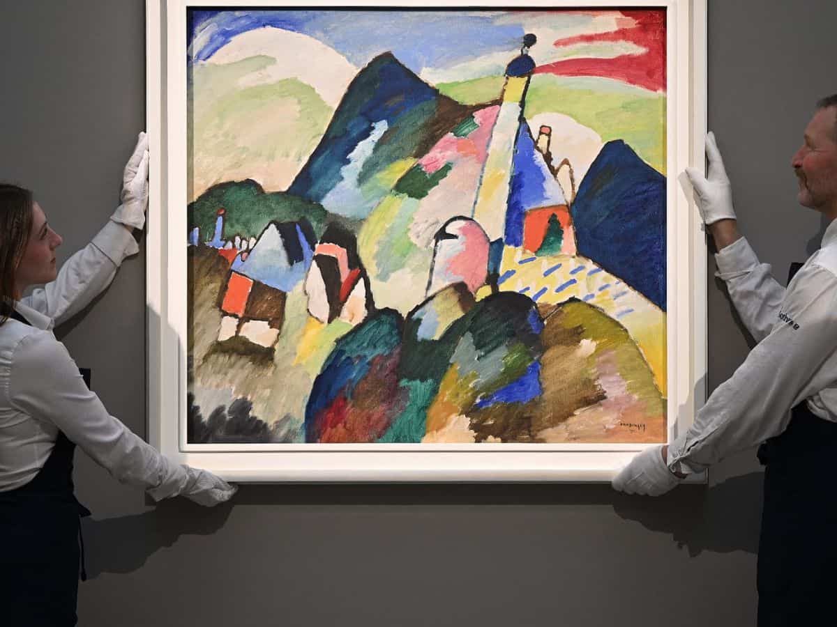 Wassily Kandinsky masterpiece sells for record $45 million