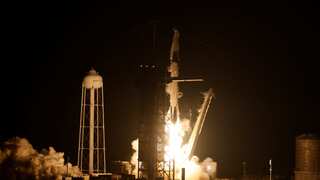 SpaceX international crew blasts off for space station mission