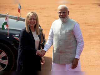 Giorgia Meloni meets Indian PM Narendra Modi | First Italian PM to visit New Delhi in 5 years
