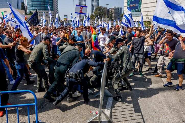 'Day of disruption' protests rock capital of Israel