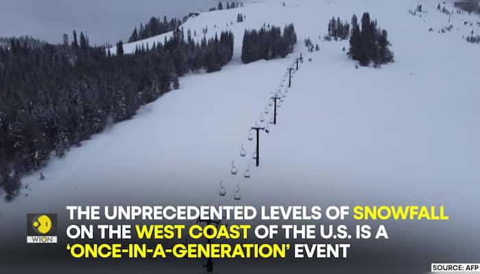 The U.S. West coast snowfall is 'Once in a generation event' I WION Originals