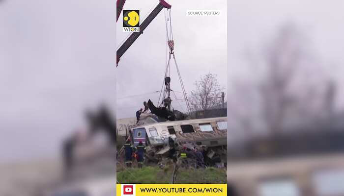Protest over deadly train crash in Greece I WION Shorts