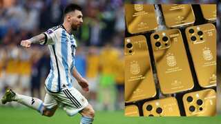 Lionel Messi gifts gold iPhones to his Argentina World Cup-winning teammates, support staff