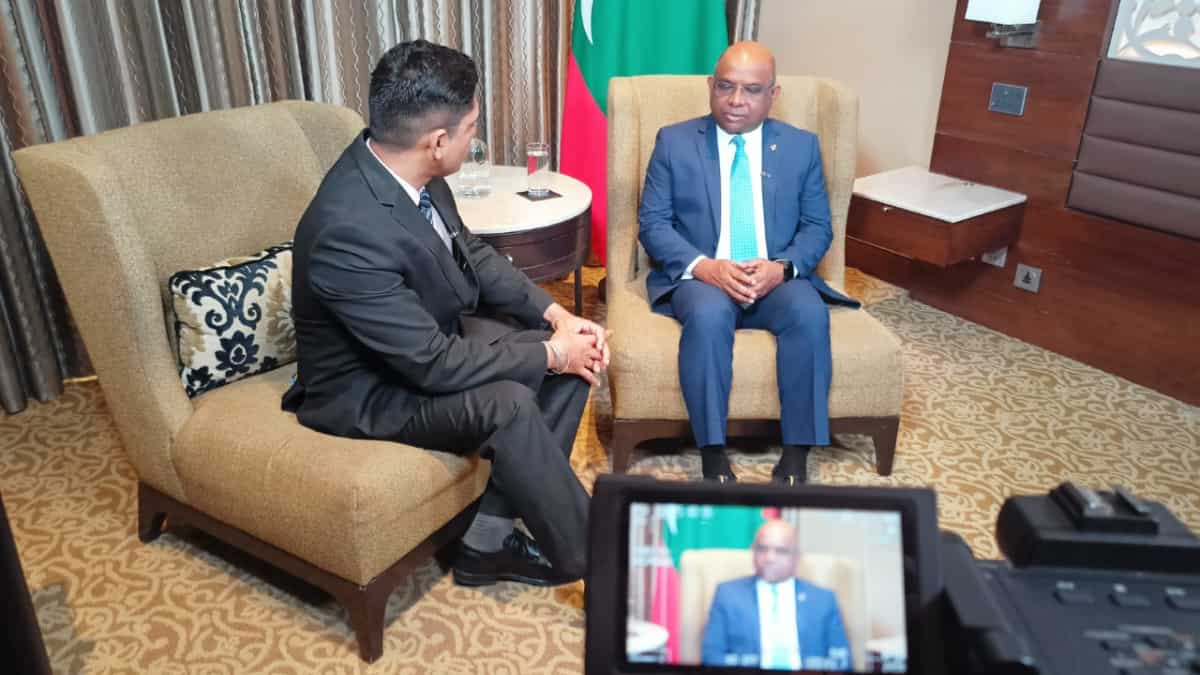 Maldives' foreign minister hopeful of India becoming a voice for Global South Maldives' foreign minister hopeful of India becoming a voice for Global South