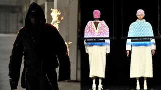 Highlights from Paris Fashion Week 2023-24: Models engulfed in flames, Anrealage's colour-changing outfits