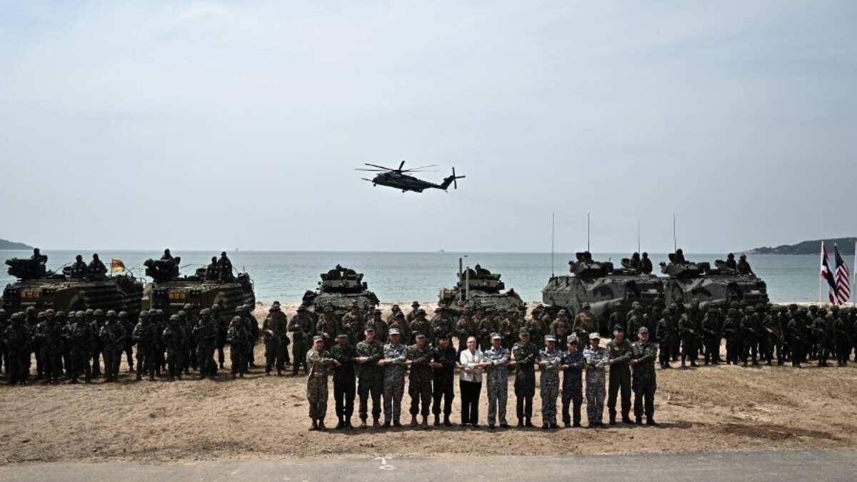 South Korean, American and Thai troops at Cobra Gold exercise