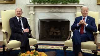 President Joe Biden, German Chancellor Scholz vow to support support Kyiv for ‘as long as it takes’