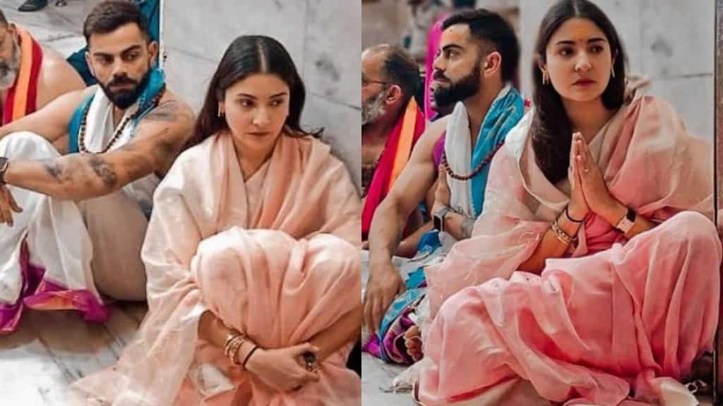 Anushka Sharma, Virat Kohli seek blessings at Mahakaleshwar temple in Ujjain
