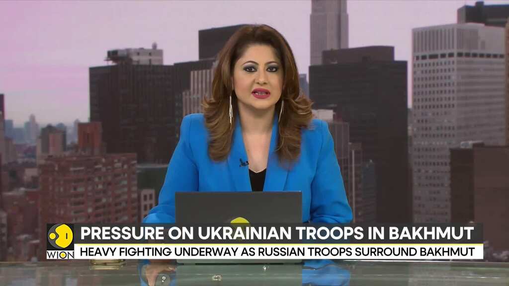 Heavy fighting underway as Russian troops surround Bakhmut