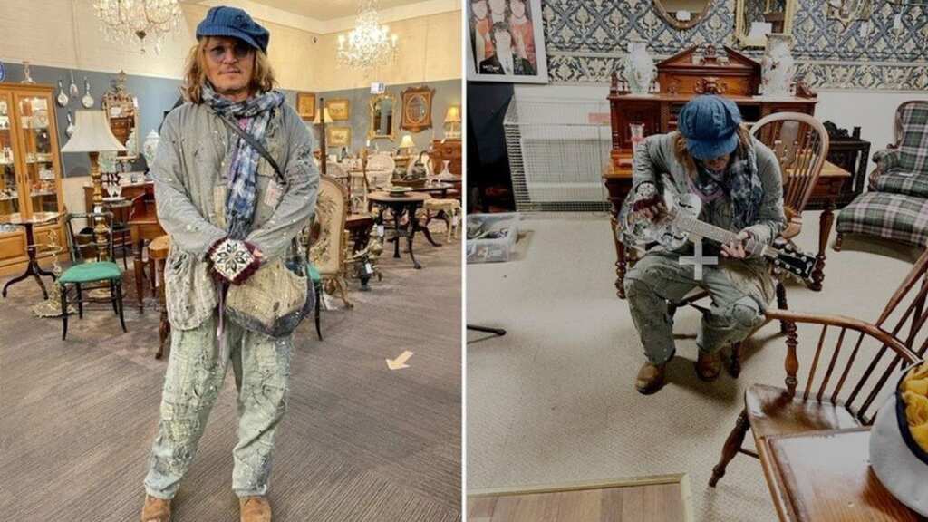 Johnny Depp arrives unannounced at antique shop; leaves staff shocked: Watch viral video